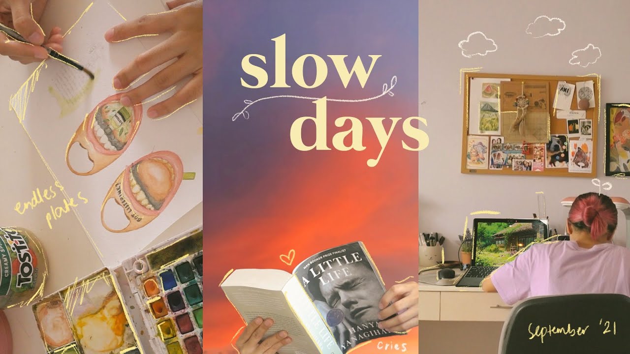 slow days at home🏠🪴(art uni vlog)
