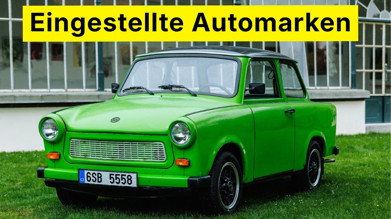 Die VERGESSENEN Deutschen Automarken Die Es Wert Sind Zu Kennen!