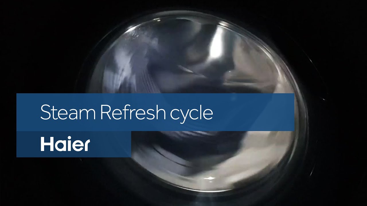 Haier I-Pro Series 7 washing machine - Steam Refresh cycle