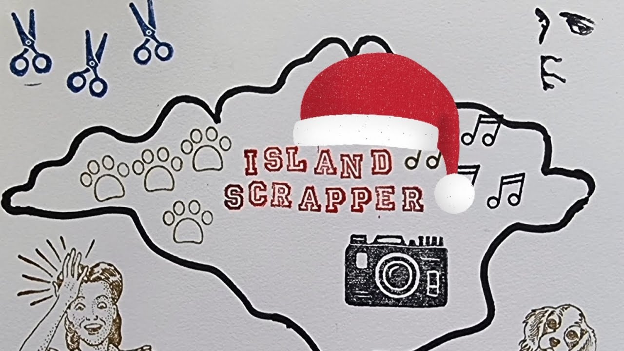 December/Christmas 2025 scrapbook album prep #scrapbookprocess #christmasalbum #create #christmas 