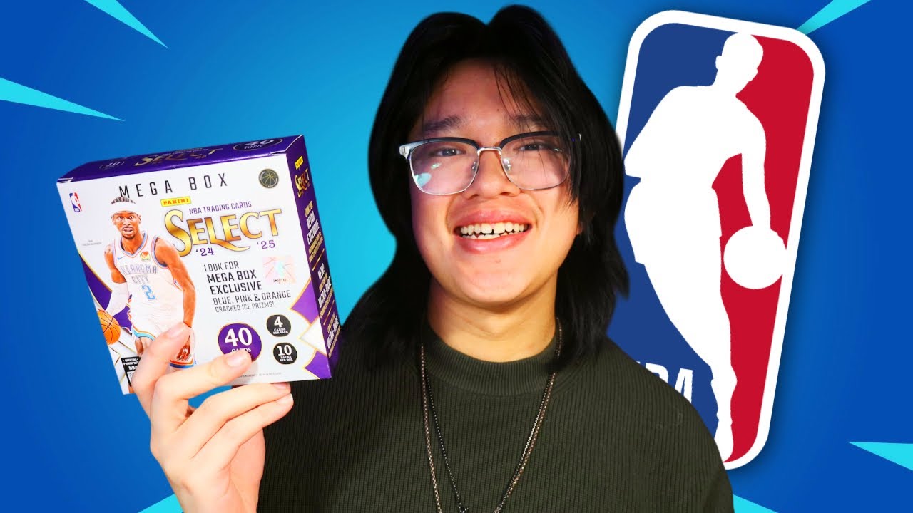 I BOUGHT A $40 NBA SELECT MEGA BOX AND PULLED…