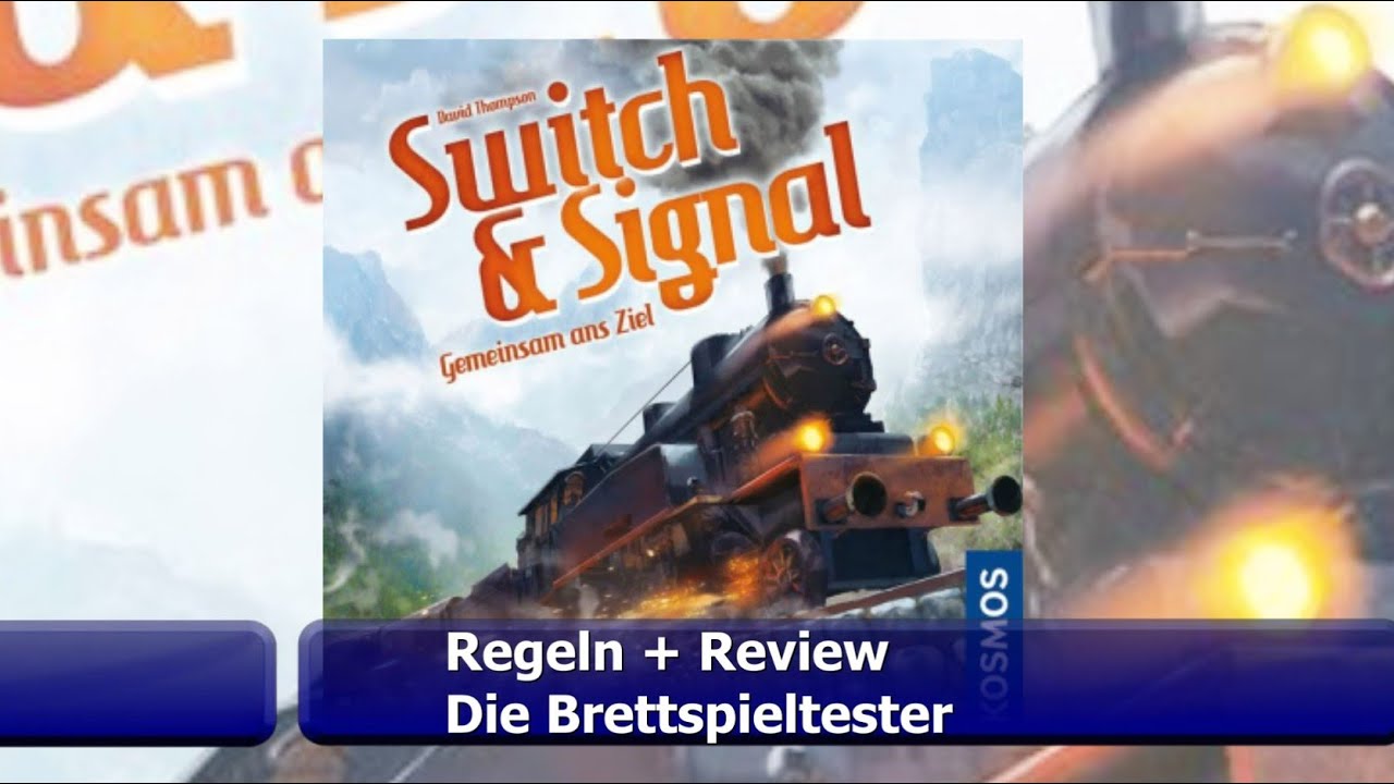 Switch & Signal von KOSMOS - Regeln + Review - Brettspiel - Die Brettspieltester