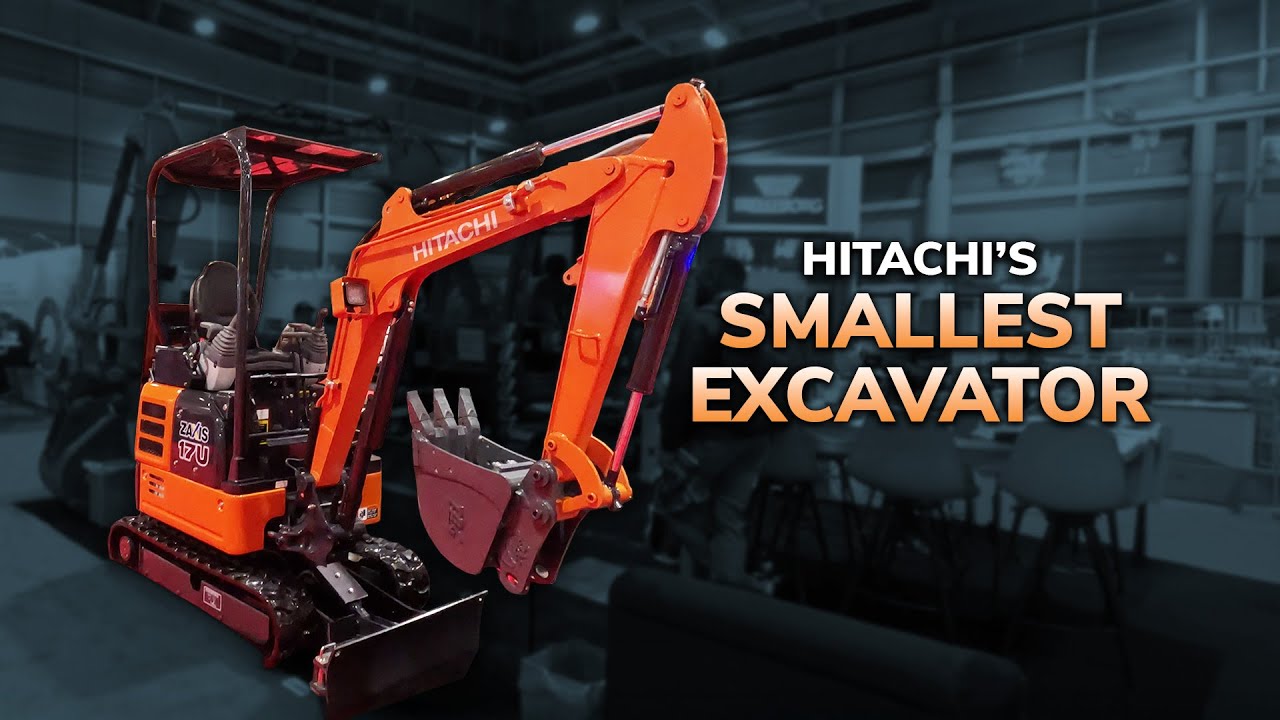 A Closer Look: Hitachi’s Smallest Excavator, the ZX17U-5N