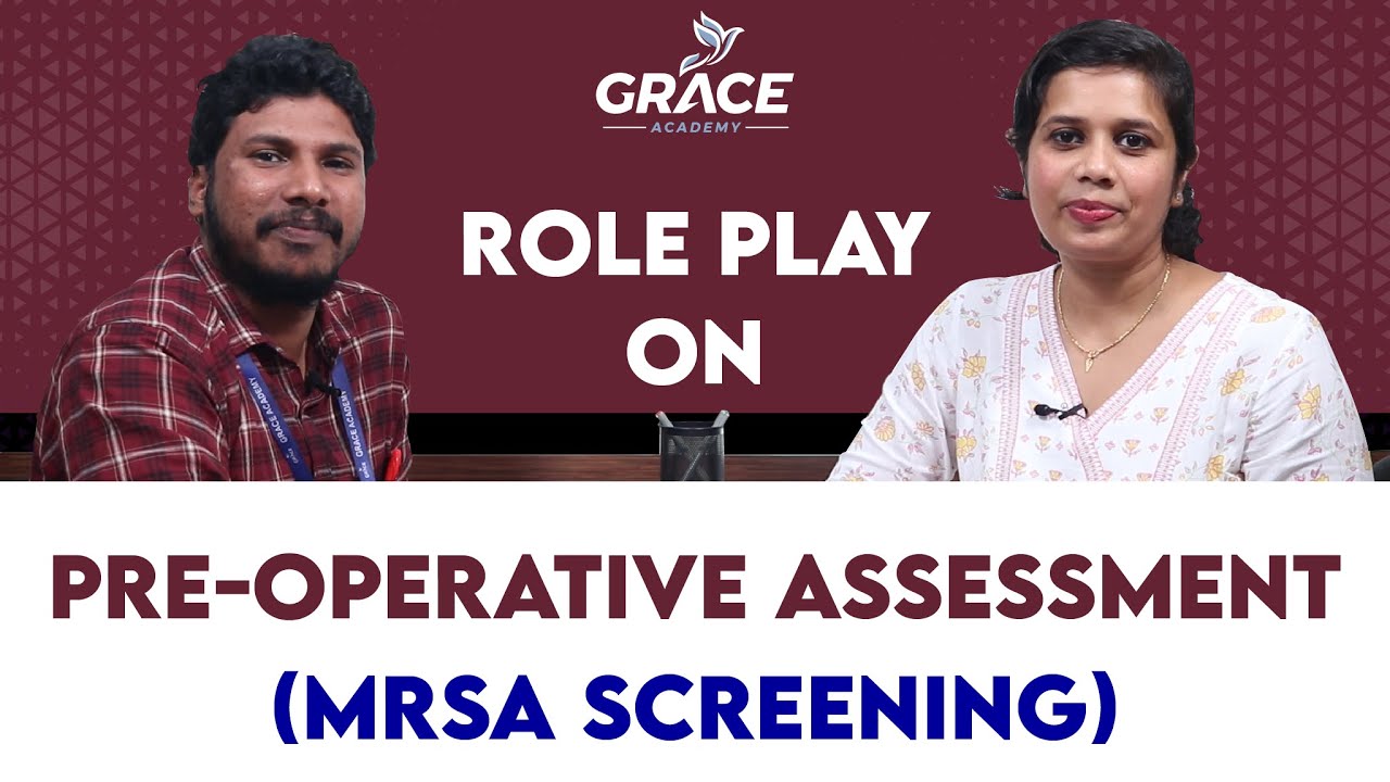 PRE-OPERATIVE ASSESSMENT (MRSA SCREENING)|  OET ROLE PLAY.