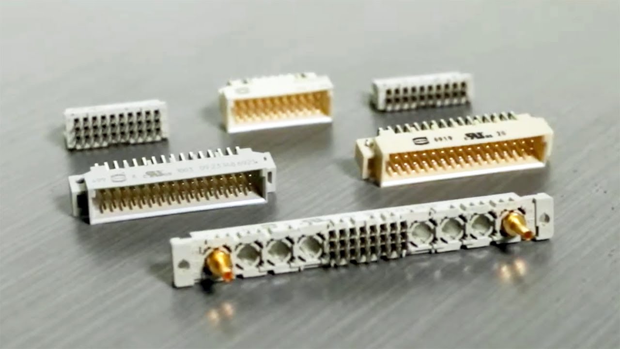 Top 5 Reasons to Use HARTING DIN 41 612 Backplane Connectors — Allied Electronics & Automation