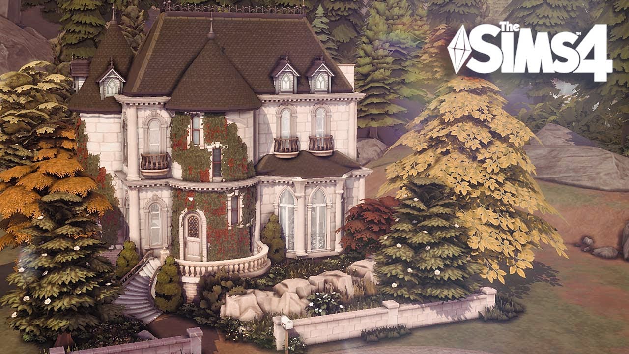 Дом семьи заклинателя | The Sims 4 Скоростная сборка
