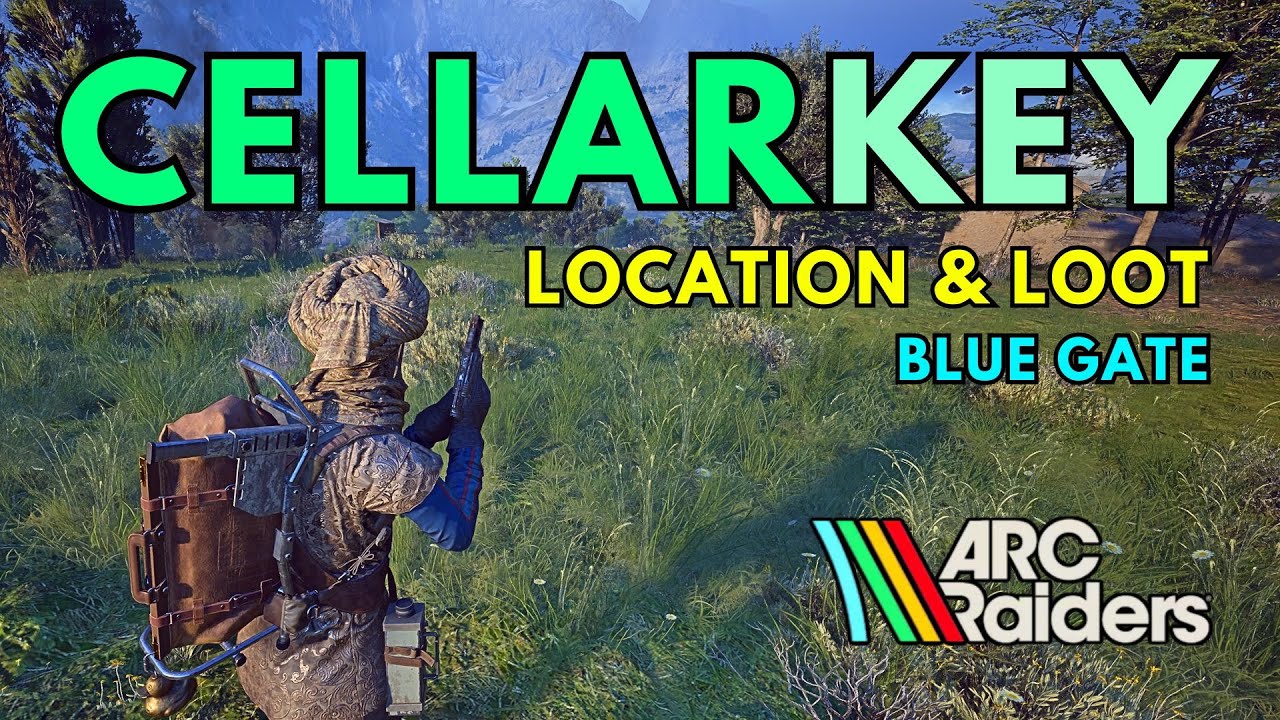 BLUE GATE CELLAR KEY: Location Guide and Loot Display (ARC Raiders)!