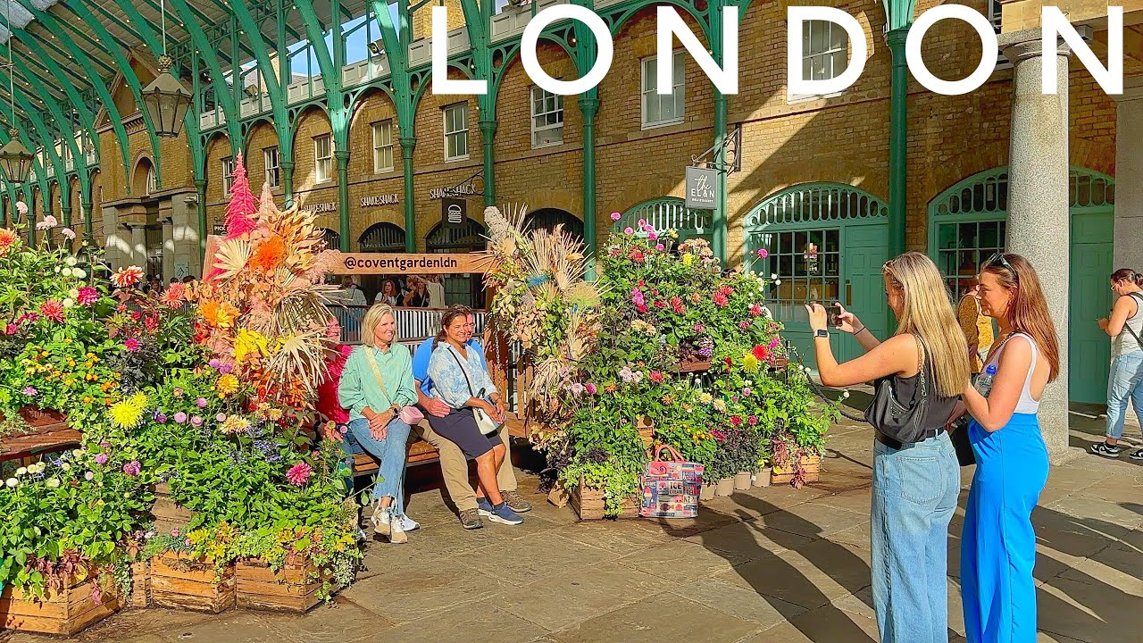 London City Tour 2024 | 4K HDR Virtual Walking Tour around the City | London Walk 2024