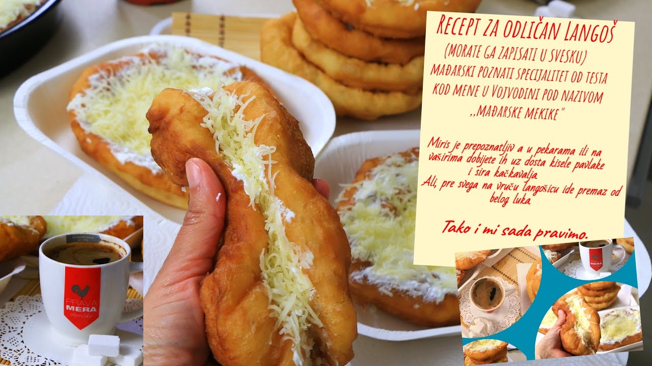 Langoš recept mekane lepinjice sa puno sira
