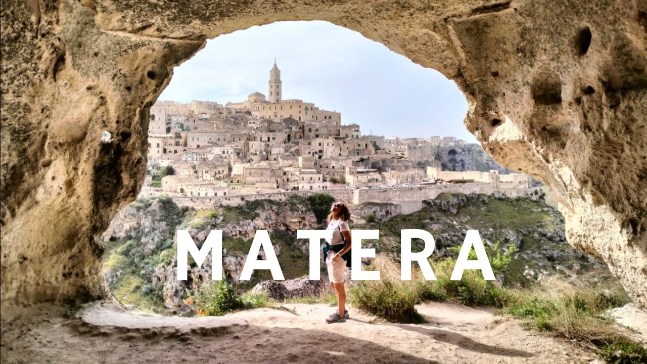 Panorama incredibile della città di MATERA dal PARCO DELLA MURGIA