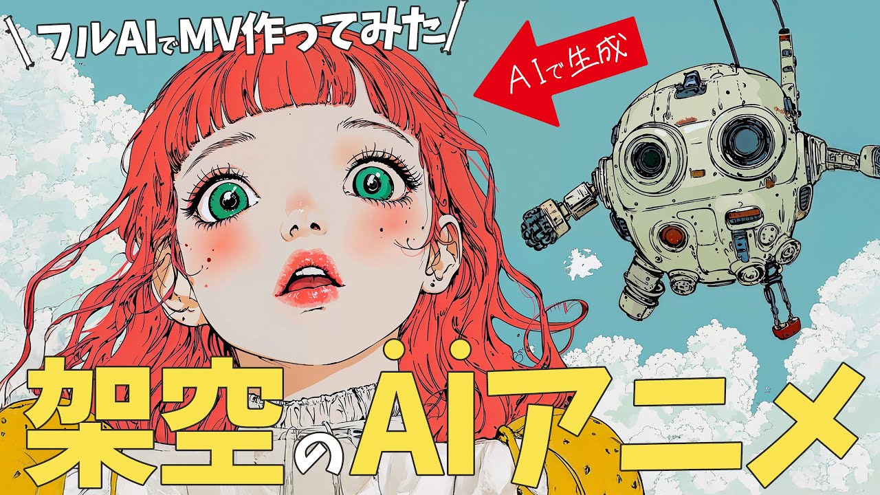 AIだけで『架空アニメのMV』を作ってみた | エーアイ・ラプソディ