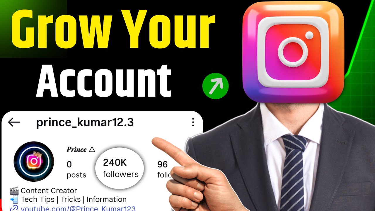 How to Grow Instagram Account Fast | Real & Organic Method