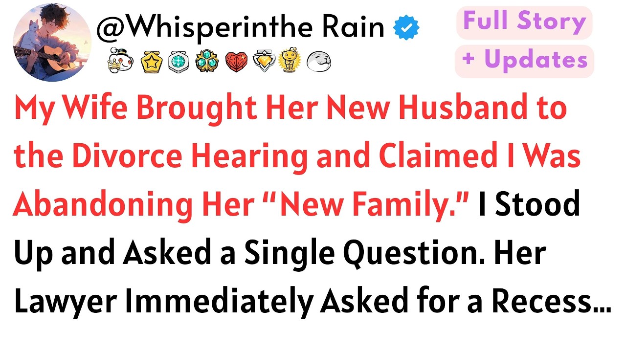 My Wife Brought Her New Husband to the Divorce Hearing and Claimed I Was Abandoning Her “New…