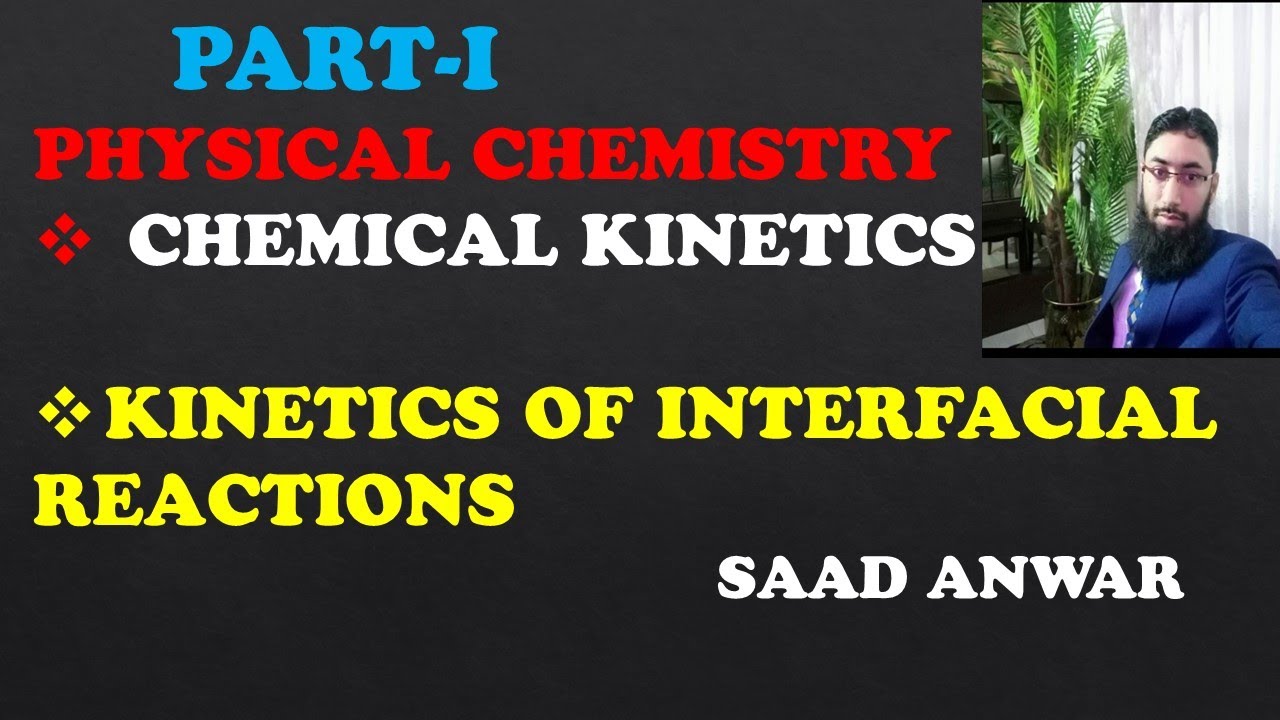 kinetics of Interfacial reactions|Chemical Reactions|Physical Chemistry|Urdu\Hindi|Saad Anwar