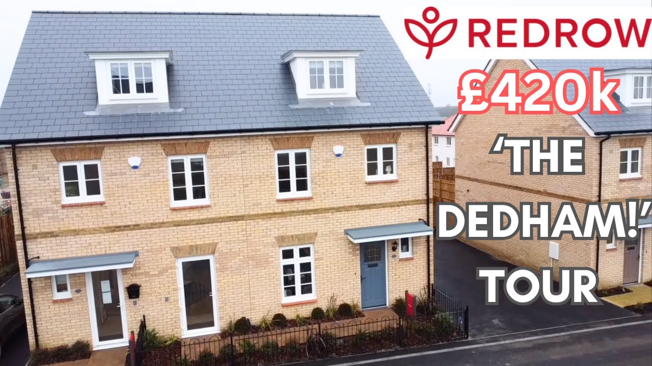 INSIDE 'The Dedham' Redrow Newbuild Show Home Tour | Silver End Nr Braintree