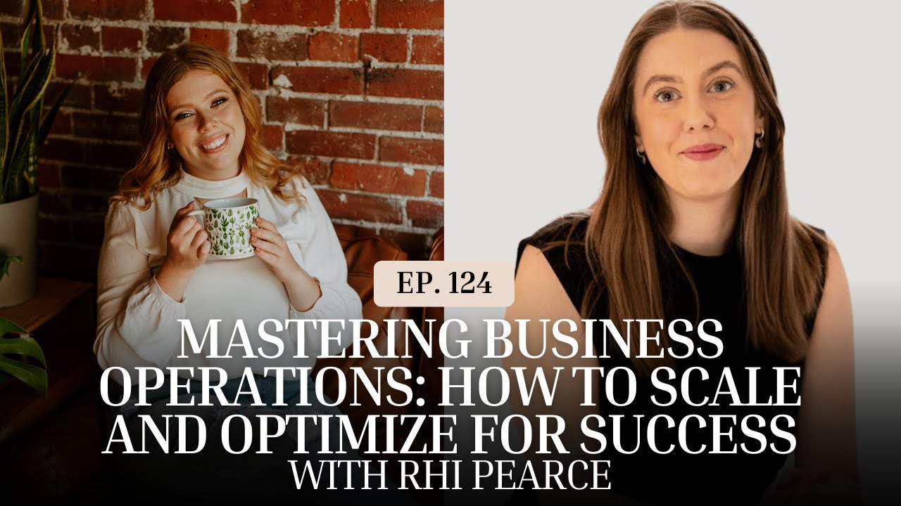 Mastering Business Operations: How to Scale and Optimize | COO Advice for Entrepreneurs