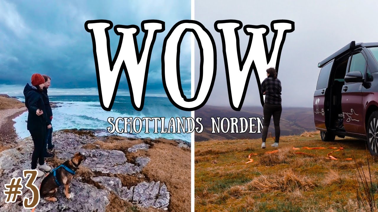 DAMIT haben wir NICHT gerechnet 🥹 - 3 Wochen Schottland Roadtrip (NC 500) VLOG #3