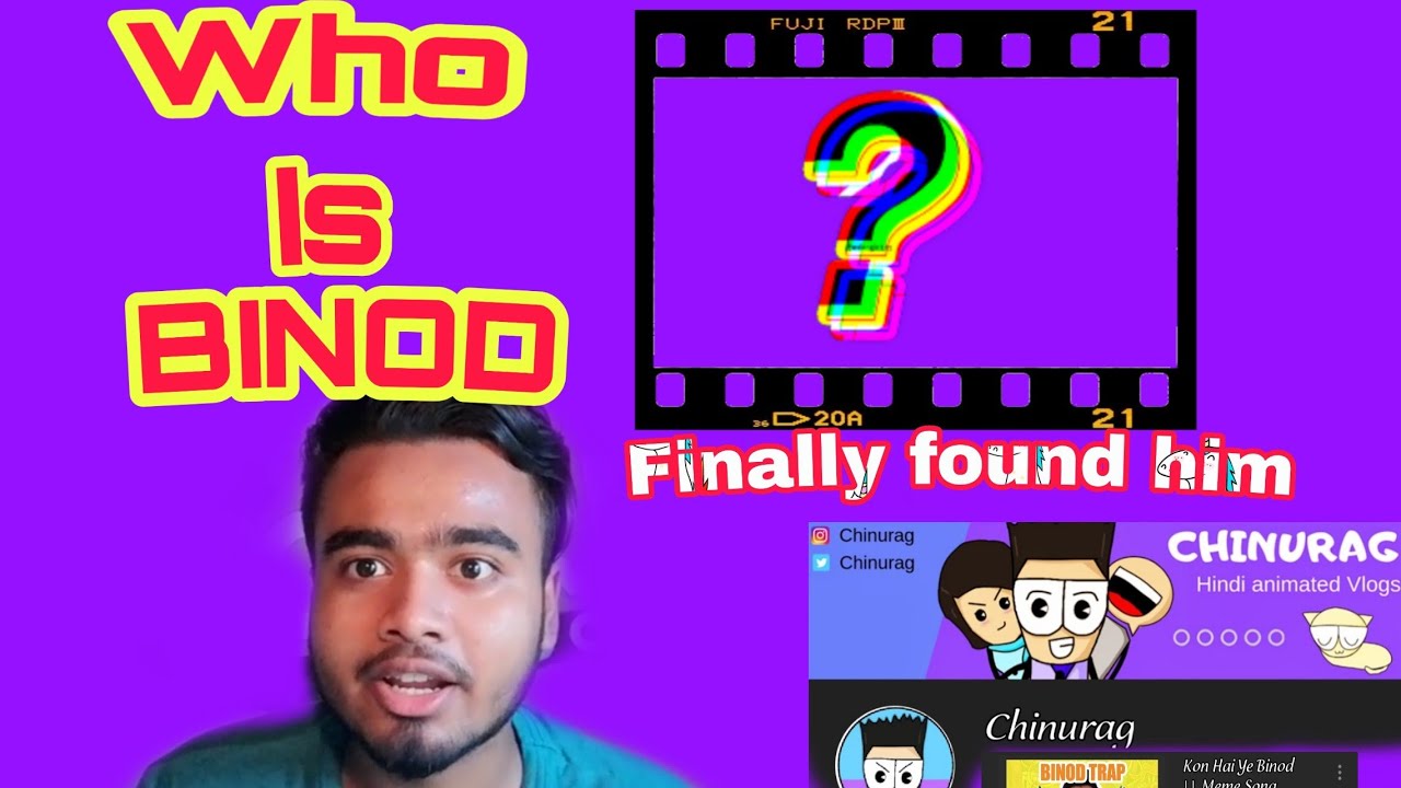 BINOD: The untold story | Who is Binod |Got real BINOD Tharu |ft. @Chinurag