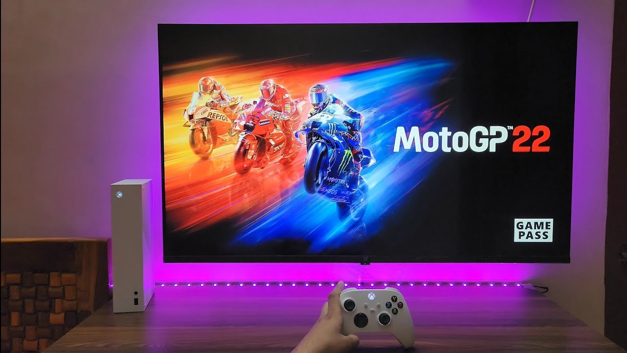 MotoGP 22 Gameplay Xbox Series S (4K HDR 60FPS Upscale)