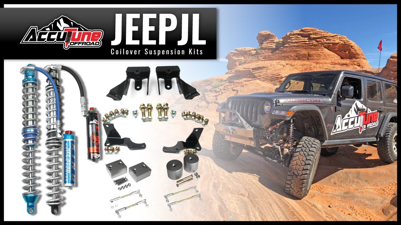 AccuTune Offroad Jeep JL Coilover Kit