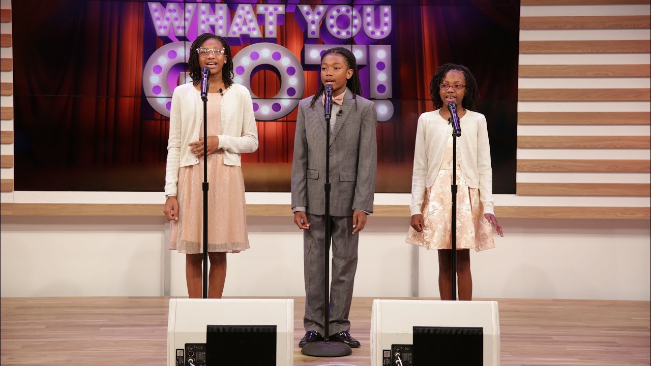 Show Us What You Got: Sibling Acapella Trio