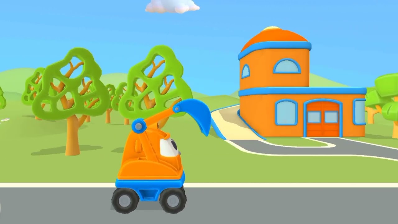 ROAD ROllER MEKING MACHINE WITH NEW ROAD TRIP FOR FUN CARTOON S CARTOON KID TV
