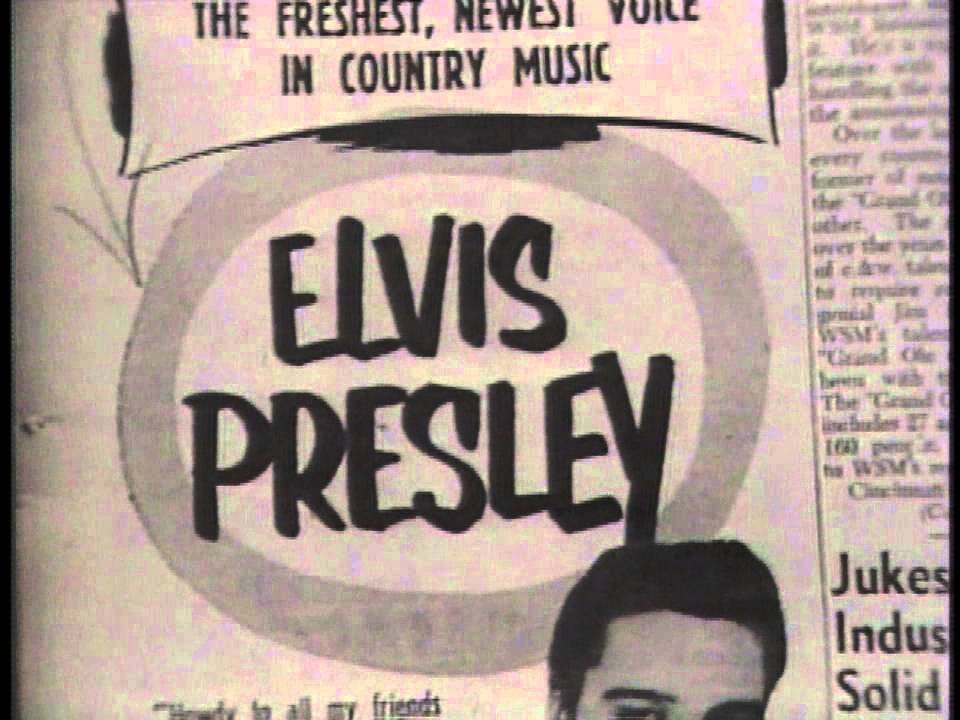 elvis Louisiana hayride vid