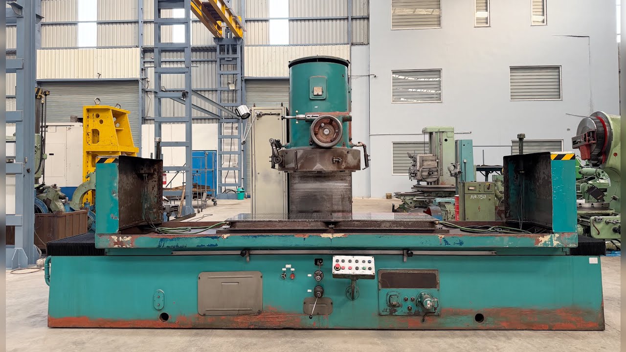 MAS (Czech) BRV-70 Heavy Duty Vertical Surface Grinder - Magnet Size 700 mm x 2000 mm