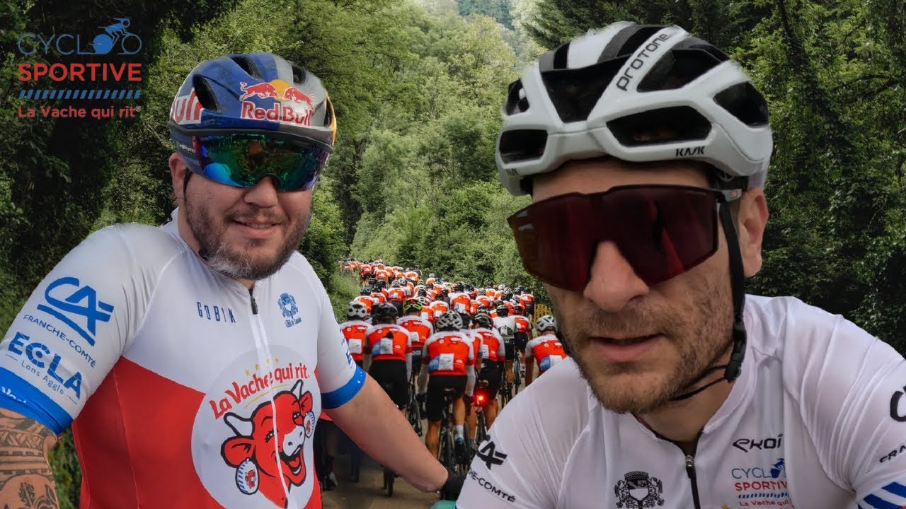 ON FAIT LA CYCLO SPORTIVE LA VACHE QUI RIT