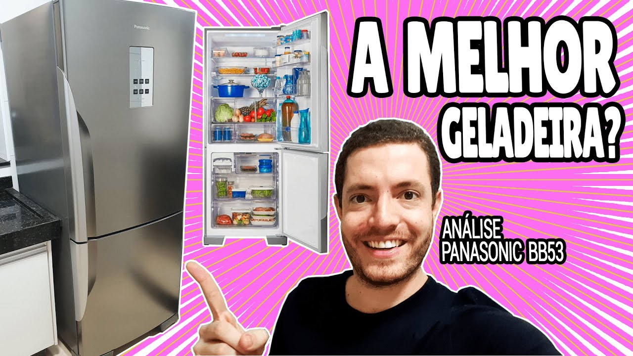 Por que TODO MUNDO COMPRA essa GELADEIRA INVERTER? | Panasonic bb53