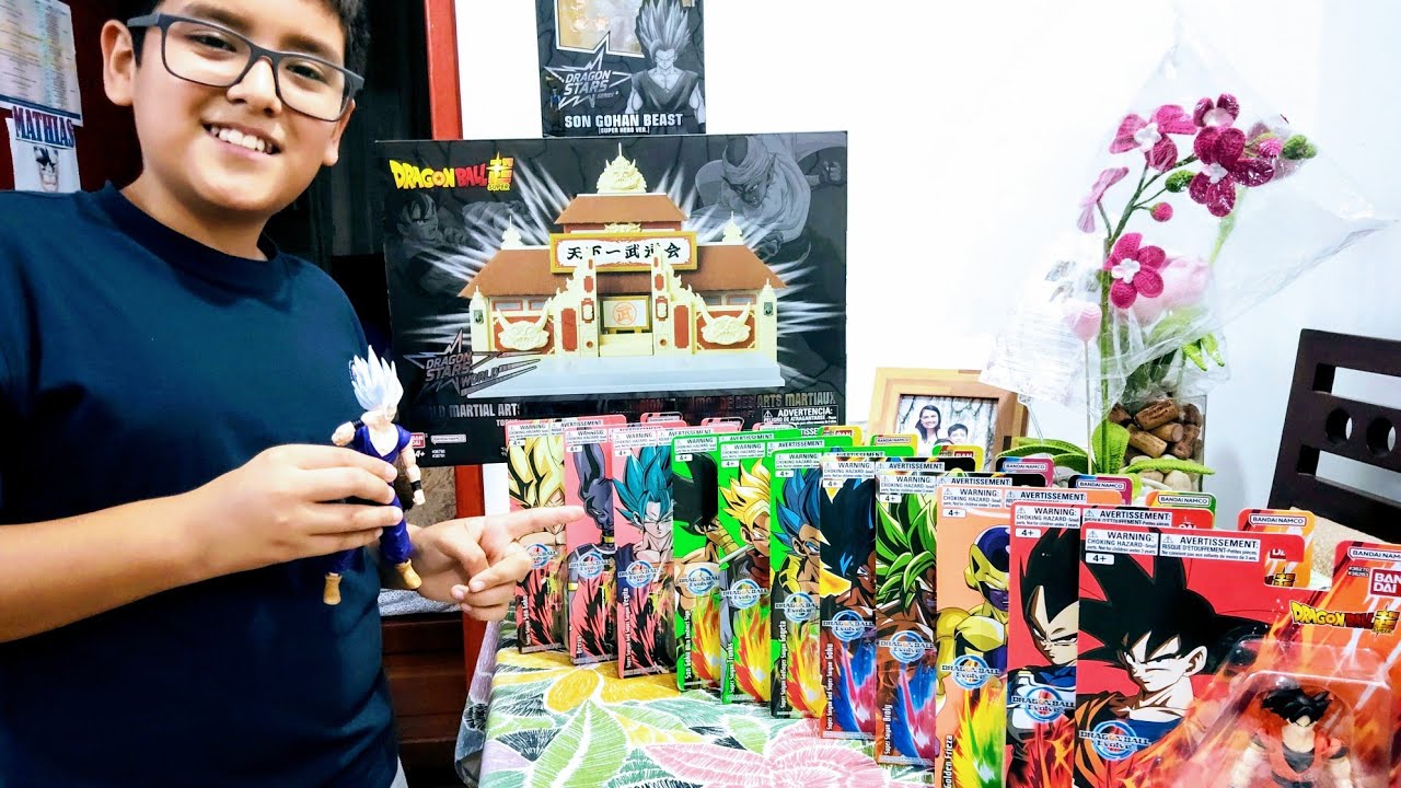 COLECCION DE CAPSULAS DE DRAGON BALL SUPER DE BANDAI + TEMPLO DE LOS TORNEOS 