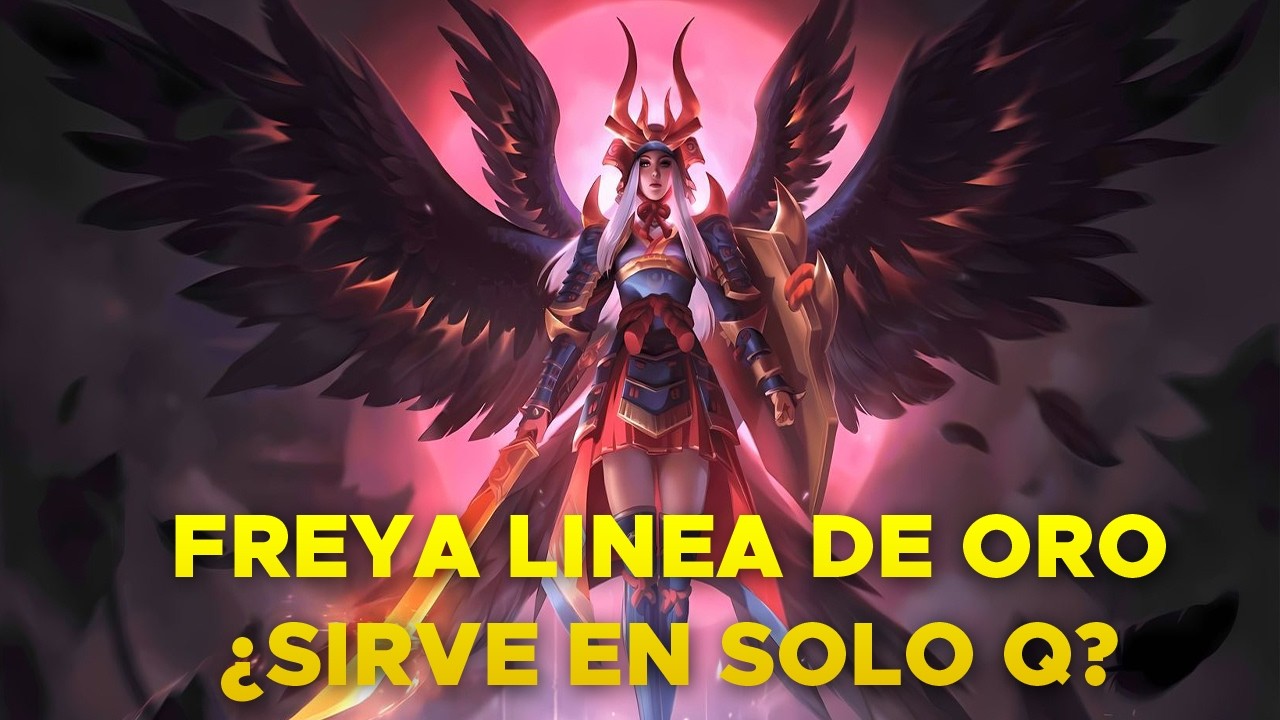 FREYA LINEA ORO ESTA DESTROZANDO EL NUEVO META ¿SIRVE EN SOLO Q?