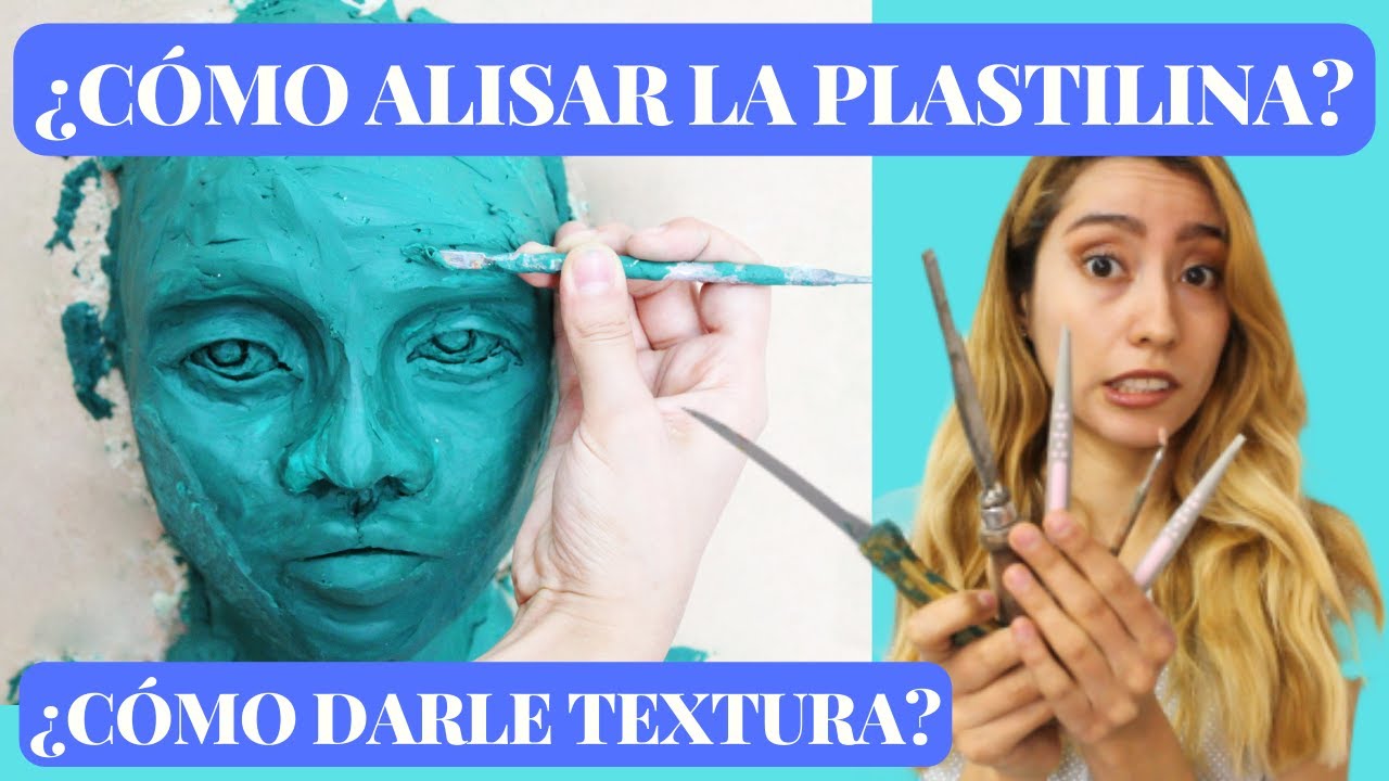 COMO ALISAR PLASTILINA // MUCHAS Técnicas Y Herramientas PARA DAR TEXTURA A TUS PIEZAS