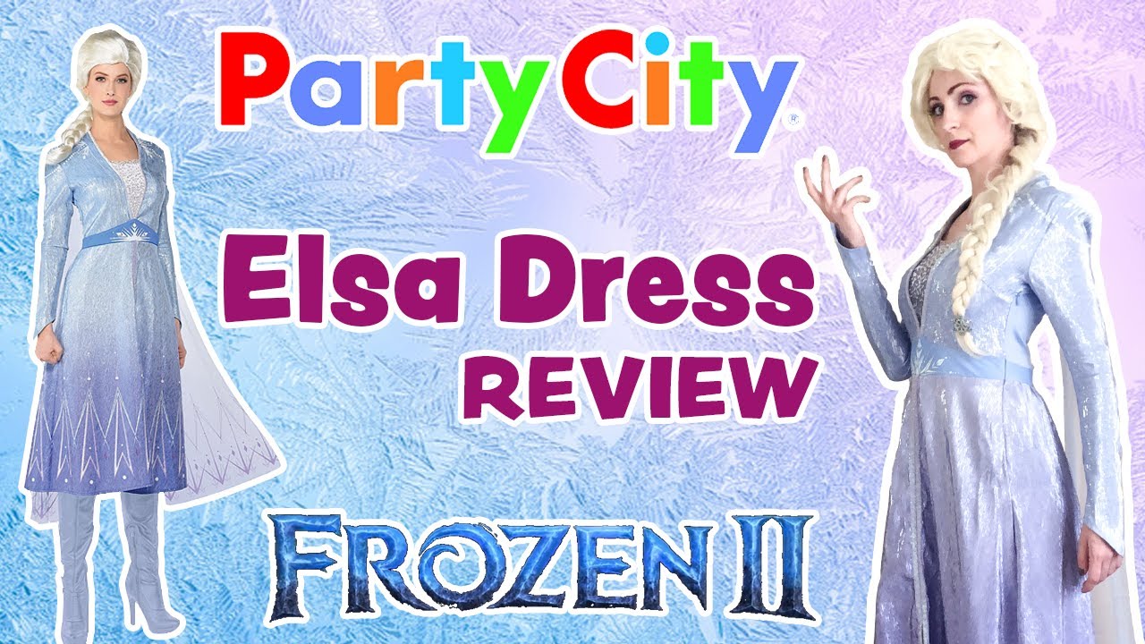 Elsa Costume Review: Party City's Frozen 2 Act II Adult Elsa Dress