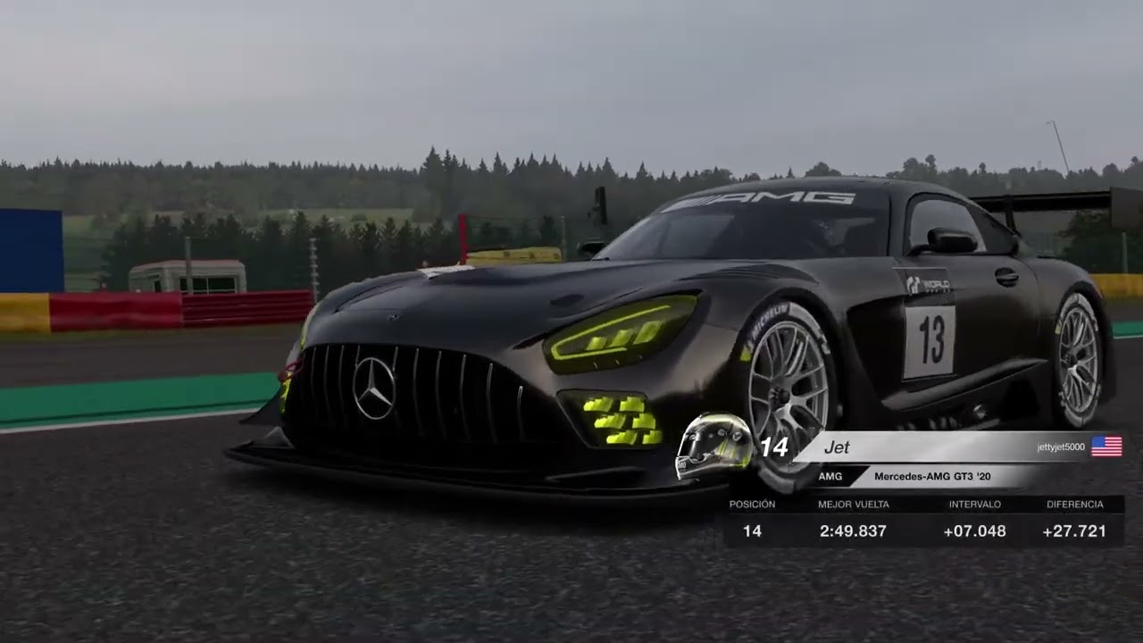 Gran Turismo 7 Error en arrancada y recuperacion en primera vuelta