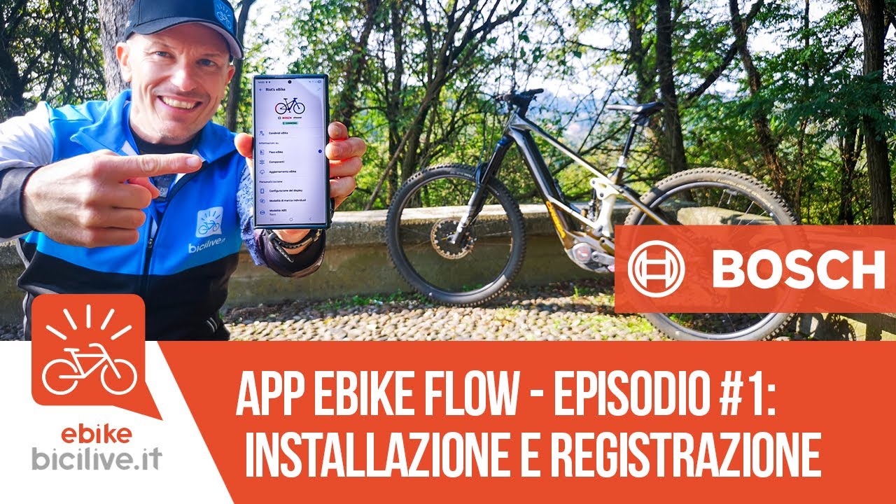 Applicazione Bosch eBike Flow 1: installazione, utilizzo, aggiornamenti - Episodio 1