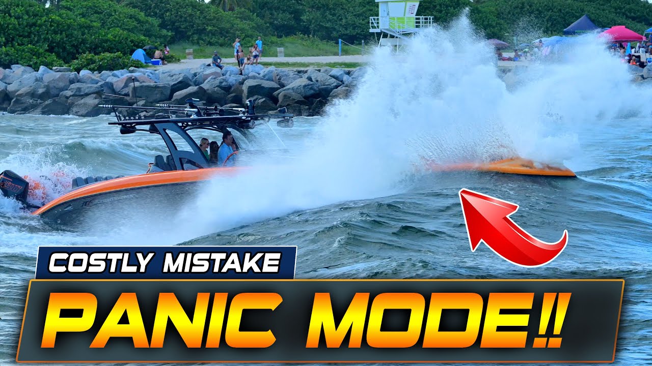 ALL THE GEAR - NO IDEA!! MILLION-DOLLAR BOAT LOOKS BAD AT HAULOVER INLET | BOAT ZONE