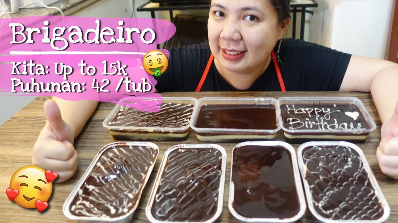 BRIGADEIRO Cake pang Negosyo with Costing | pwedeng Steam, pwedeng Oven, Recipe in a Tub