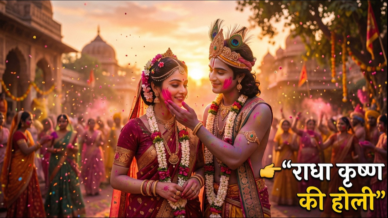 Barsana Vrindavan Holi 🌸 Radha Krishna Love Holi Song 2026 | Braj Holi Rasiya