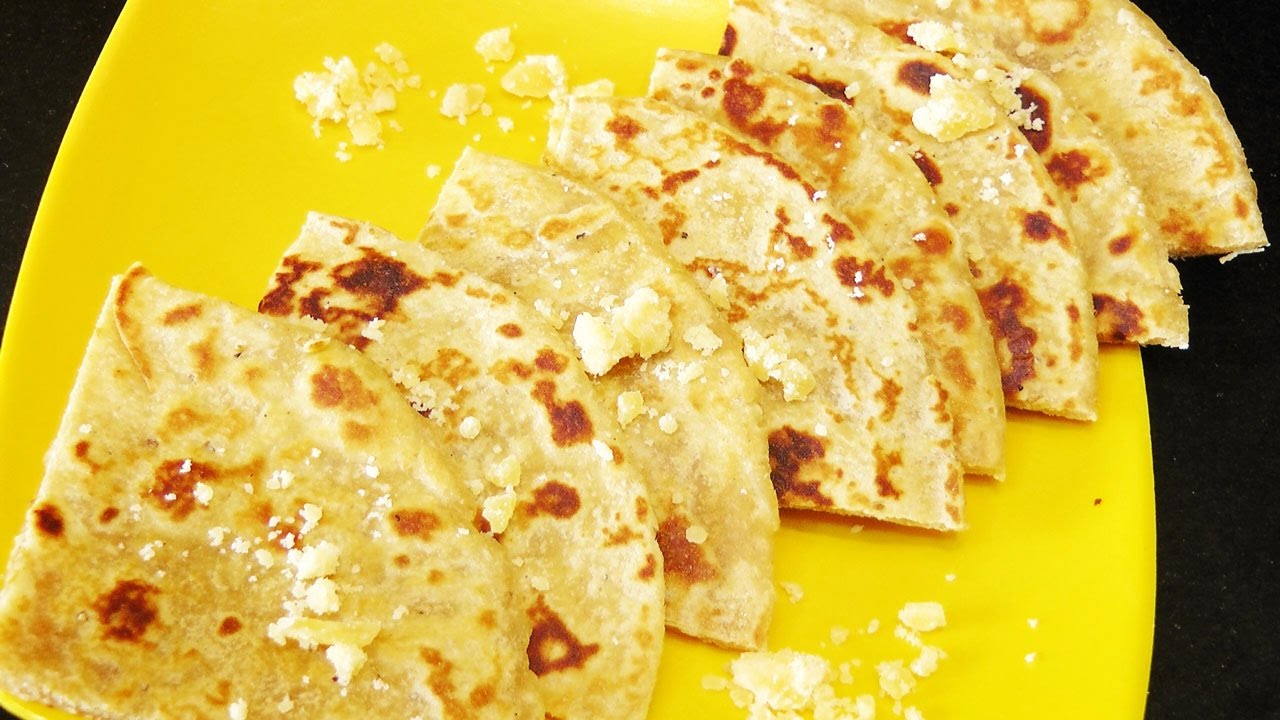 दशमीची पोळी | Dashmi Roti Recipe | Sweet Roti | madhurasRecipe | Meetha Paratha
