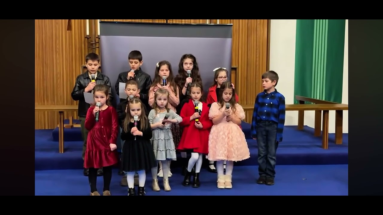 Выступление детей. /Home of God Renton WA/…