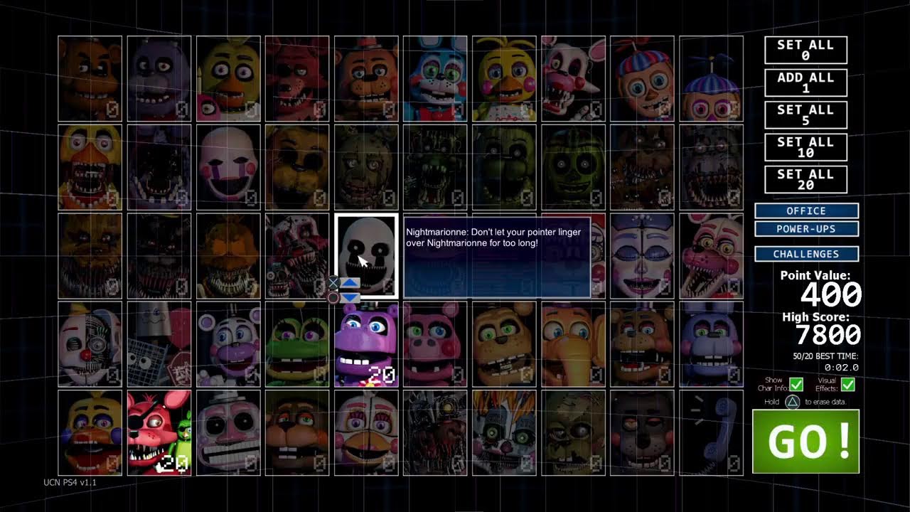 Day 2 All Jumpscares% Speedrunning LIVE || Five Nights At Freddy's Ultimate Custom Night