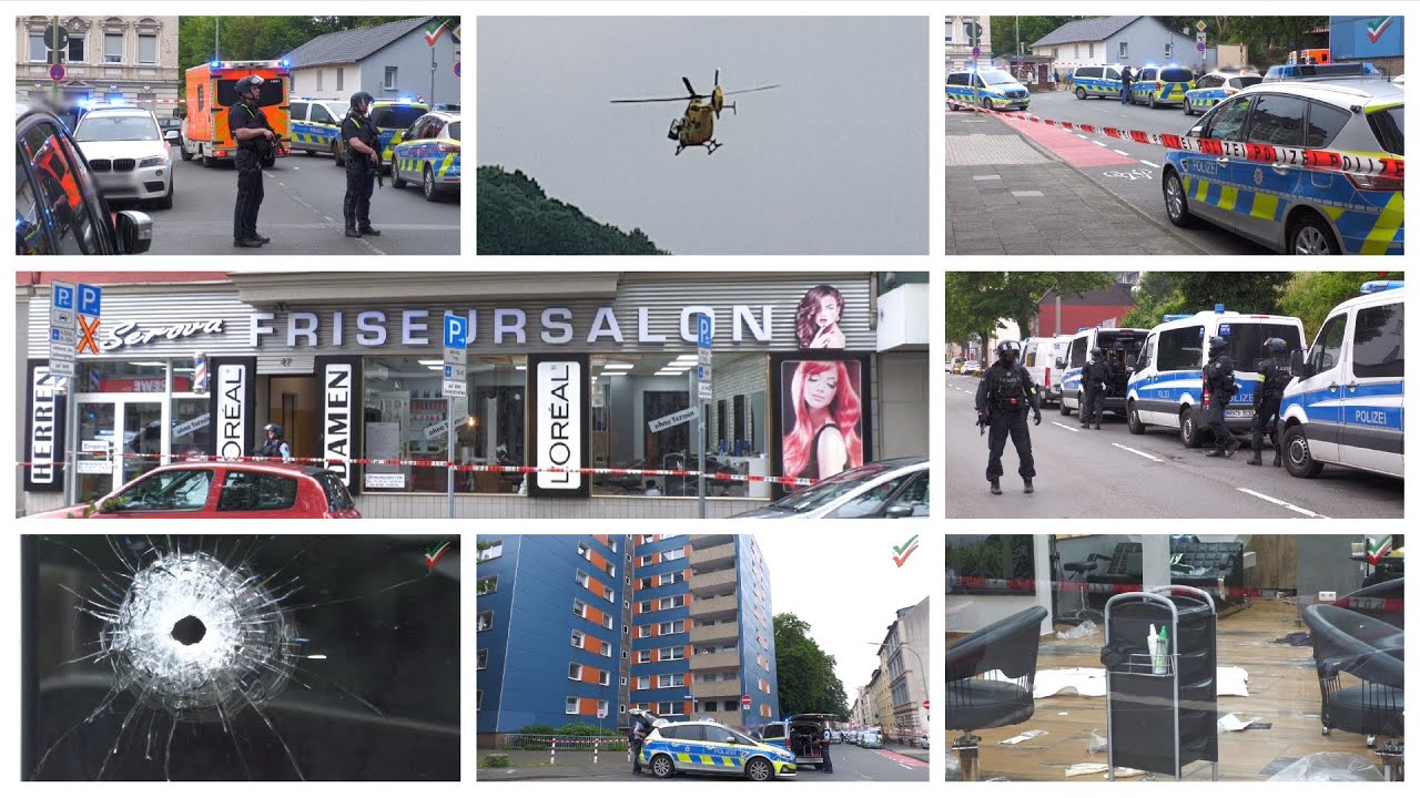 2024 06 01 - Schüsse in Hagen - Vier Verletzte nach Schussabgaben - Zwei Tatorte - SEK-Einsatz - RTH