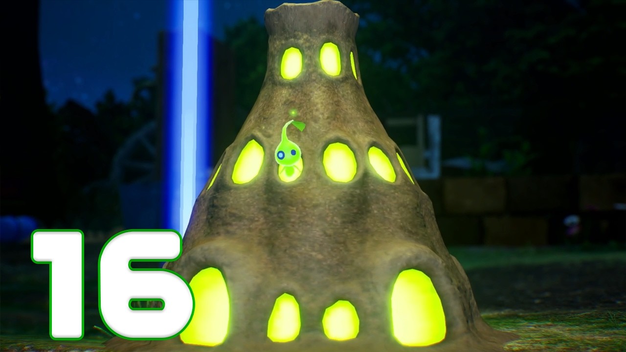 Pikmin 4 Episode 16: Our First Nighttime Expedition (A New Pikmin Type!)