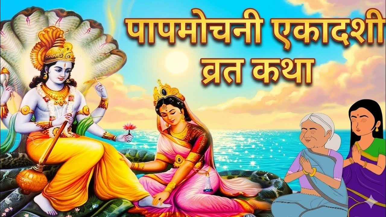 पापमोचनी एकादशी की पौराणिक कथा | Papmochani Ekadashi Vrat Katha | पापों से मुक्ति देने वाली एकादशी