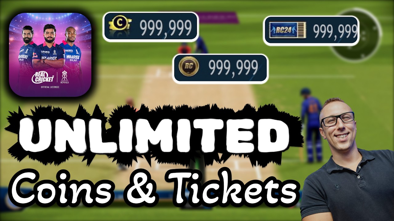 Real Cricket 2026 Hack &ndash; How to Get 999,999 Unlimited Free Coins & Tickets (Mod APK iOS & Android)