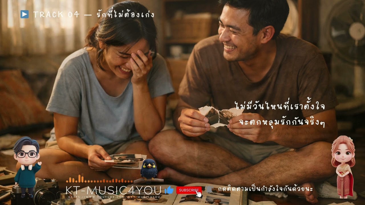 🎧 ALBUM Between Us ▶️ TRACK 04 — รักที่ไม่ต้องเก่ง