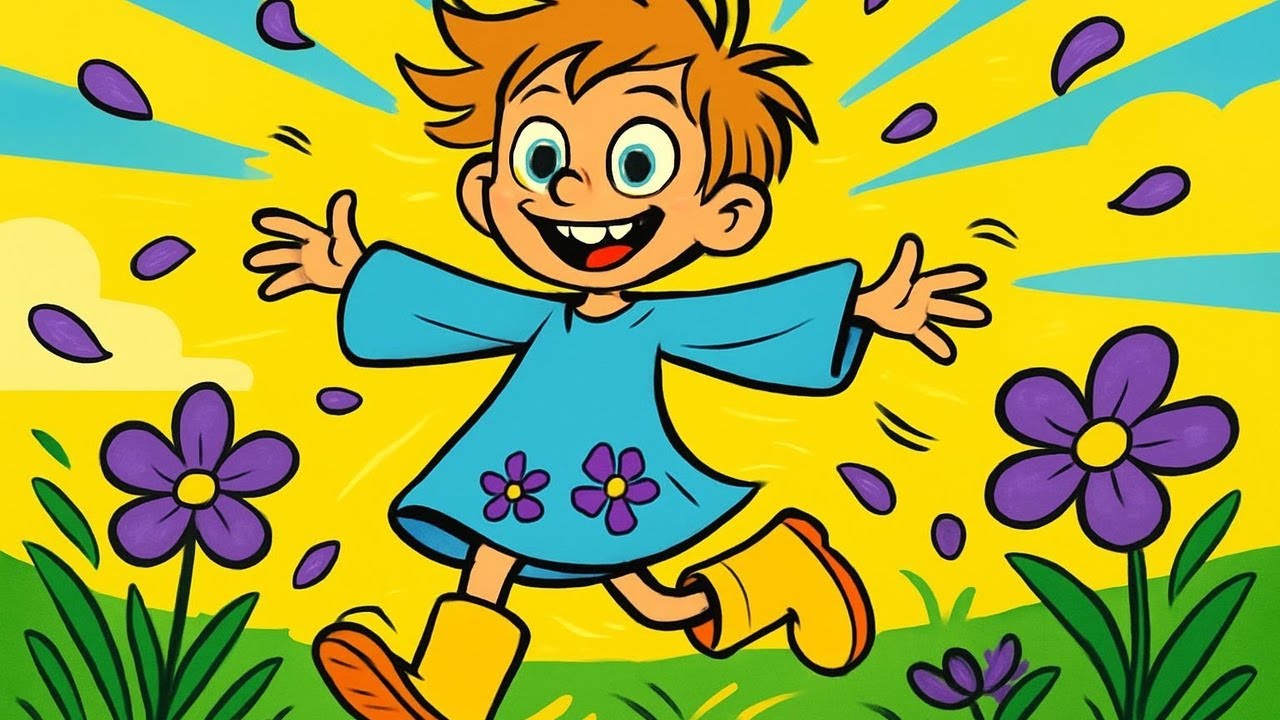 Marzo è un monello 🎨 Canzone per bambini