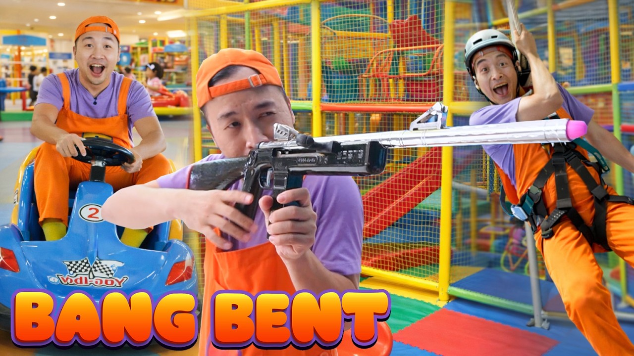 BANG BENT MAIN BERBAGAI PERMAINAN | INDOOR PLAYGROUND | WONDERLAND INDONESIA