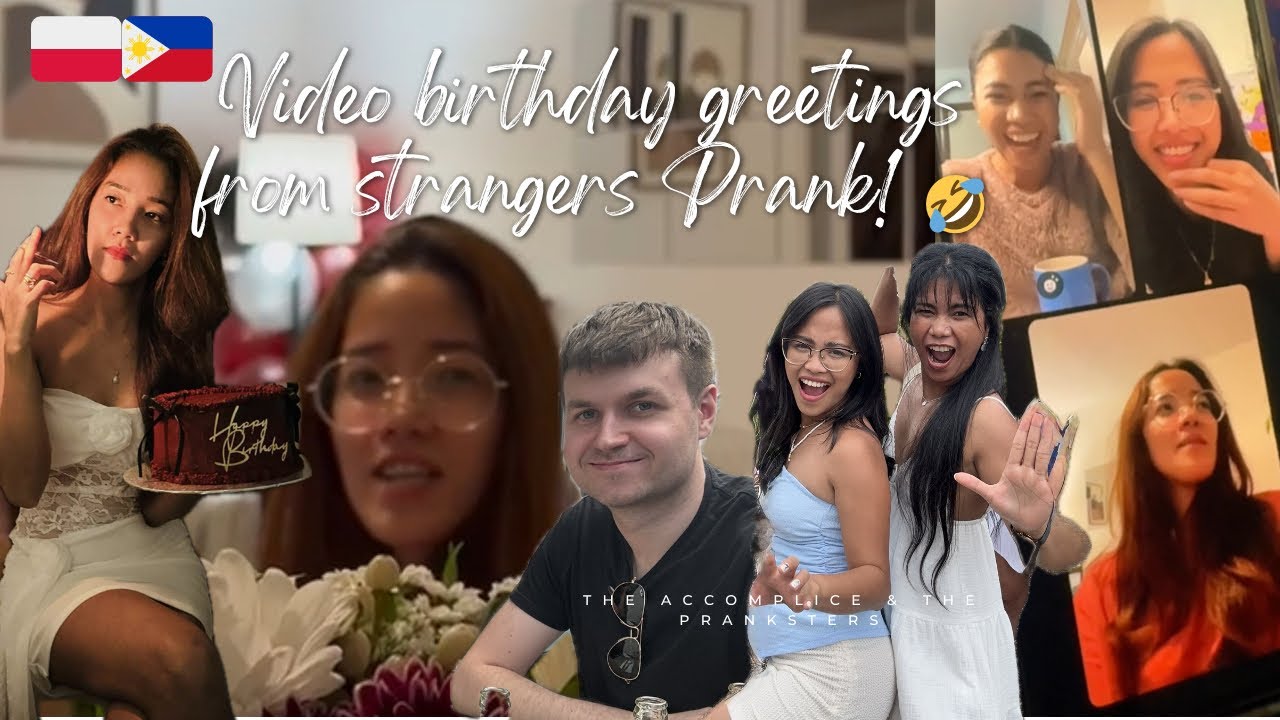 Surprising our Bestie with the Video birthday greetings from the people she never met! 🤣 LAUGHTRIP!!